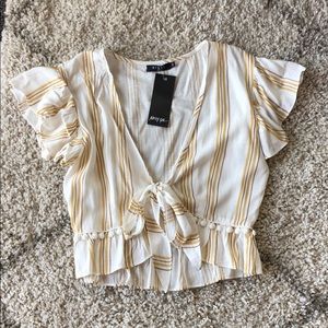 Nasty gal tie top